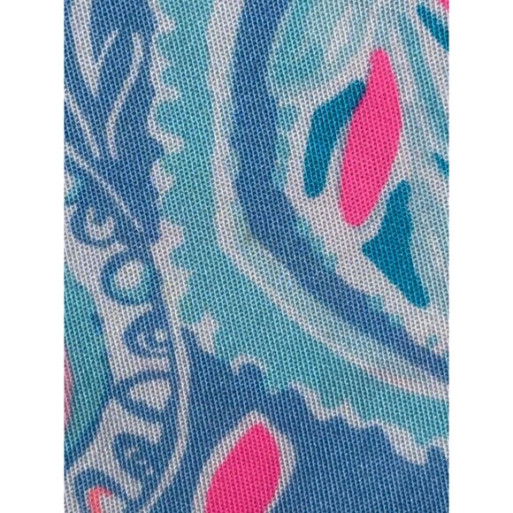 Lilly Pulitzer Kaylene Shorts Modal Tencel Fish Kiss Zanzibar Tie Waist XS - Picture 5 of 12